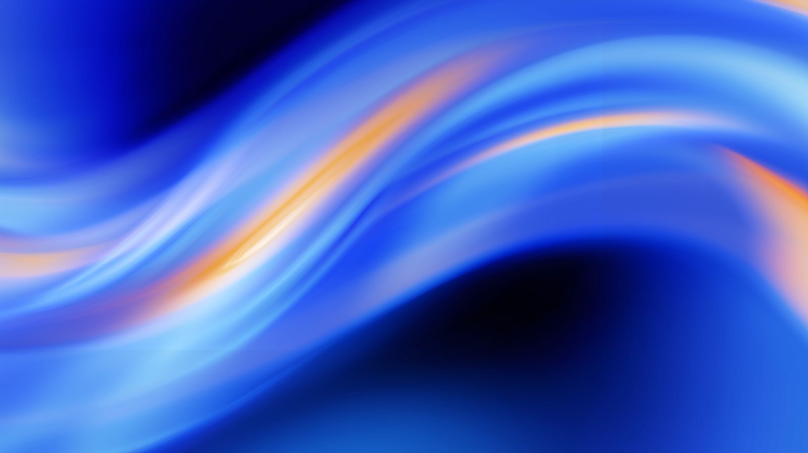 Abstract Blue Wave